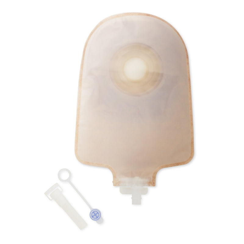 Premier™ One-Piece Drainable Transparent Urostomy Pouch, 9 Inch Length, 1 Inch Stoma