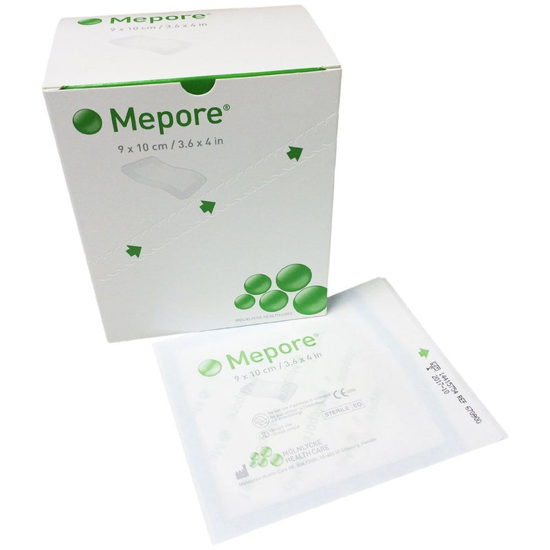 Mepore® Adhesive Dressing, 3 X 4 inch