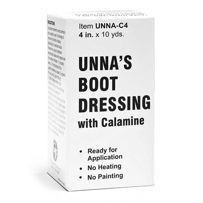 Graham-Field Unna Boot with Calamine, 4 Inch x 10 Yard