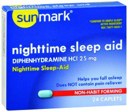sunmark® Diphenhydramine Sleep Aid