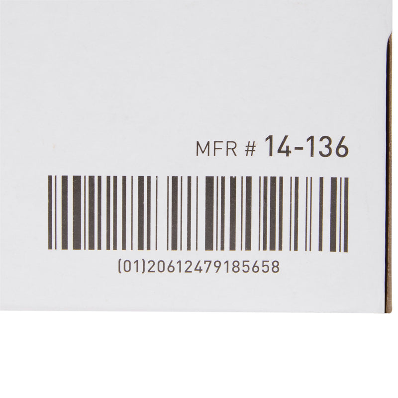 McKesson Non-Sterile, Powder-Free Vinyl Exam Gloves, Medium, Standard Cuff Length, Smooth Clear