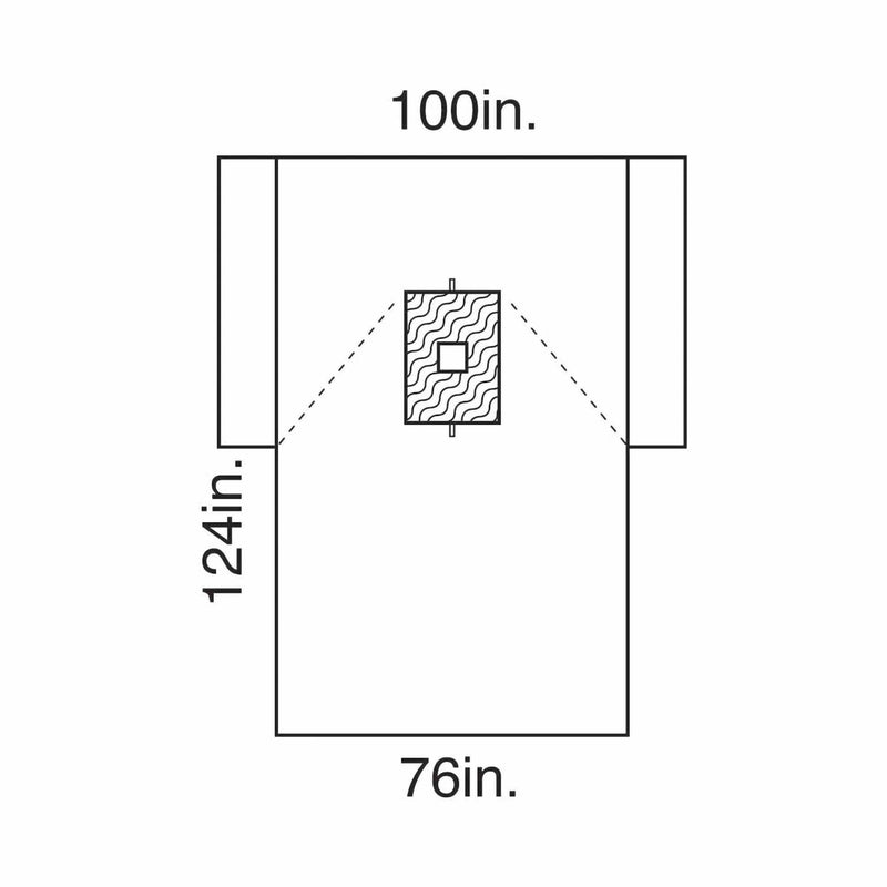 Halyard Sterile Breast Surgical Drape, 100 W x 76 W x 124 L Inch