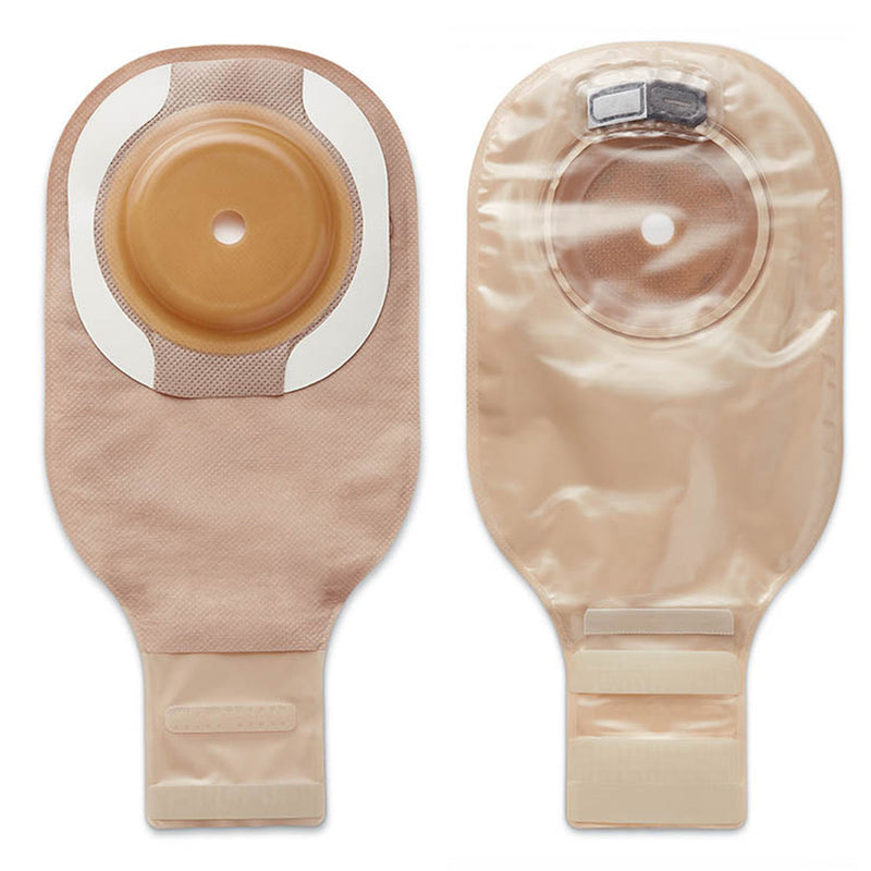 Premier™ One-Piece Drainable Beige Colostomy Pouch, 12 Inch Length, Up to 1½ Inch Flange