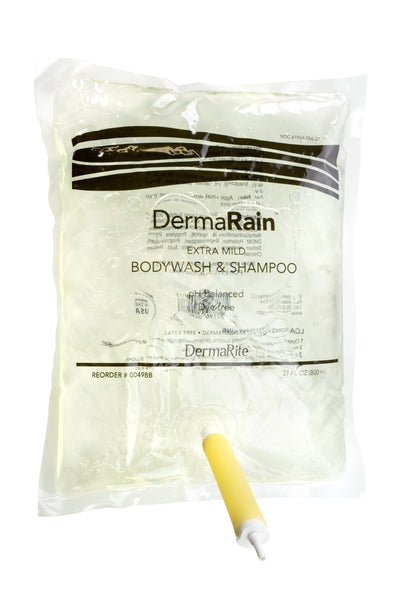 DermaRain® Shampoo and Body Wash 800 mL Dispenser Refill Bottle