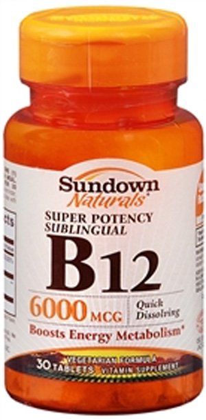 Sundown Naturals® Vitamin B-12 Supplement