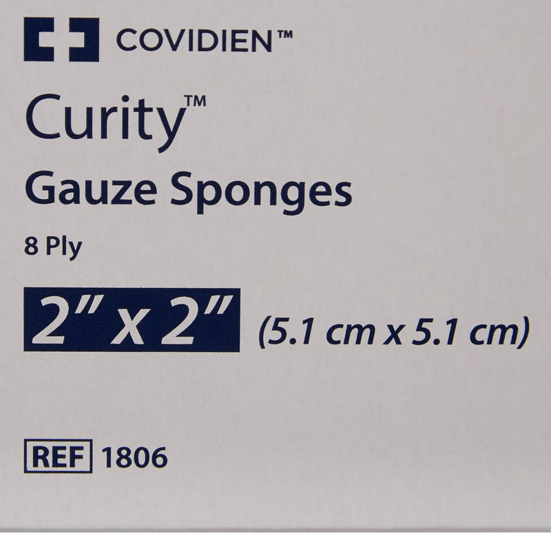 Curity™ Sterile USP Type VII Gauze Sponge, 2 x 2 Inch