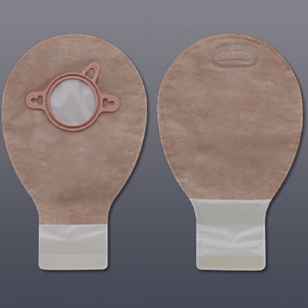 New Image™ Two-Piece Drainable Beige Filtered Ostomy Pouch, 7 Inch Length, 2¾ Inch Flange