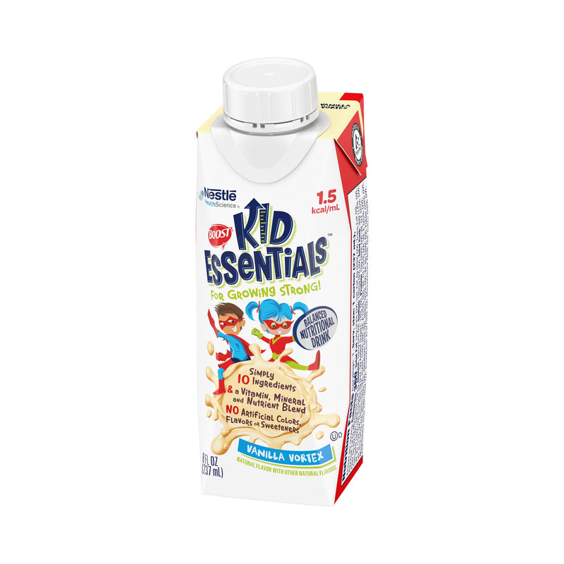 Boost® Kid Essentials™ 1.5 Vanilla Pediatric Oral Supplement / Tube Feeding Formula, 8 oz. Carton