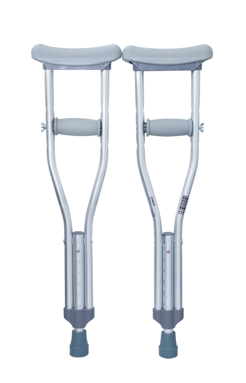 McKesson Underarm Crutches, 26 – 34 Inch Height
