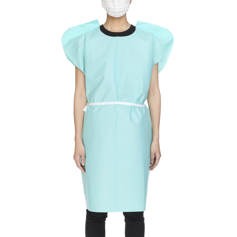 McKesson Patient Exam Gown, Teal