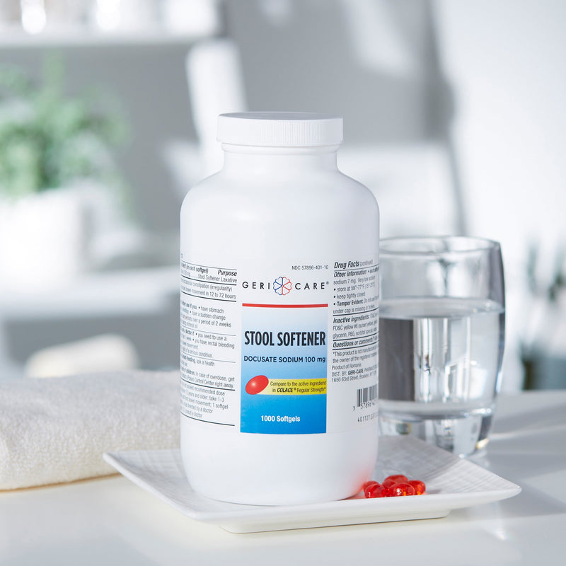 Geri-Care® Docusate Sodium Stool Softener