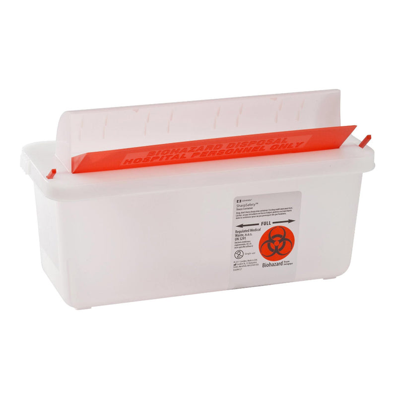 In-Room™ Multi-purpose Sharps Container, 11 H x 10¾ W x 4¾ D Inch