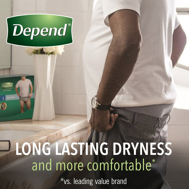 Depend® FIT-FLEX® Male Absorbent Underwear, X-Large