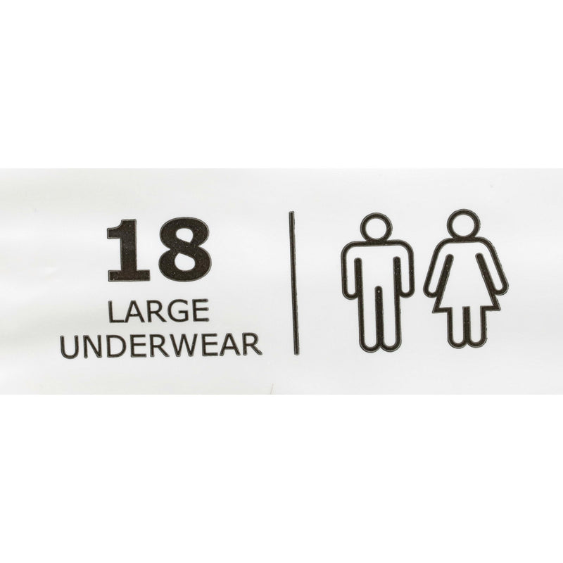 McKesson Super Plus Underwear, Adult Unisex, Large, Disposable, Latex-Free