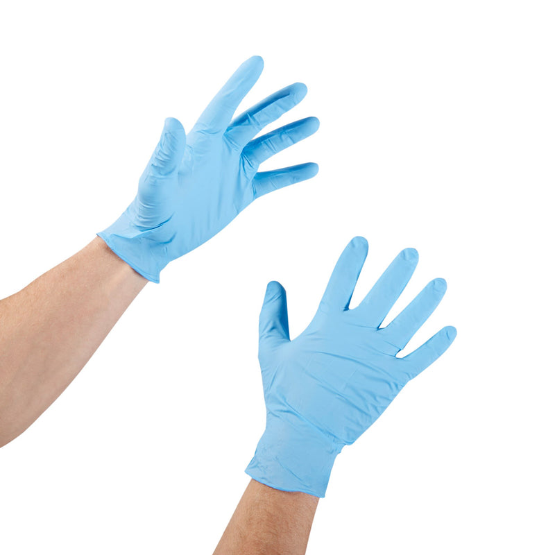 McKesson Confiderm® 4.5C Nitrile Exam Glove, Large, Blue