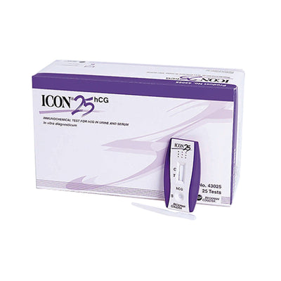 Icon® 25 hCG Pregnancy Fertility Rapid Test Kit