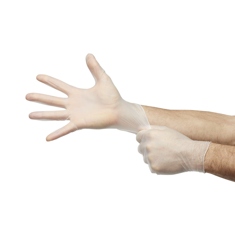 Trilon® Exam Glove, Large, Clear