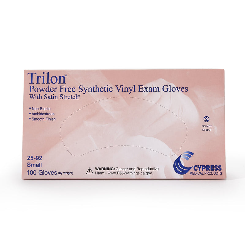 Trilon® Exam Glove, Small, Clear