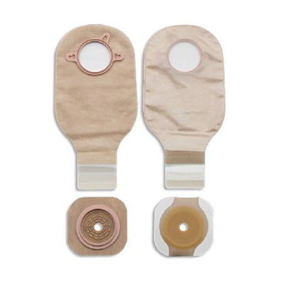 New Image™ Two-Piece Drainable Clear Ileostomy /Colostomy Kit, 12 Inch Length, 2¼ Inch Flange