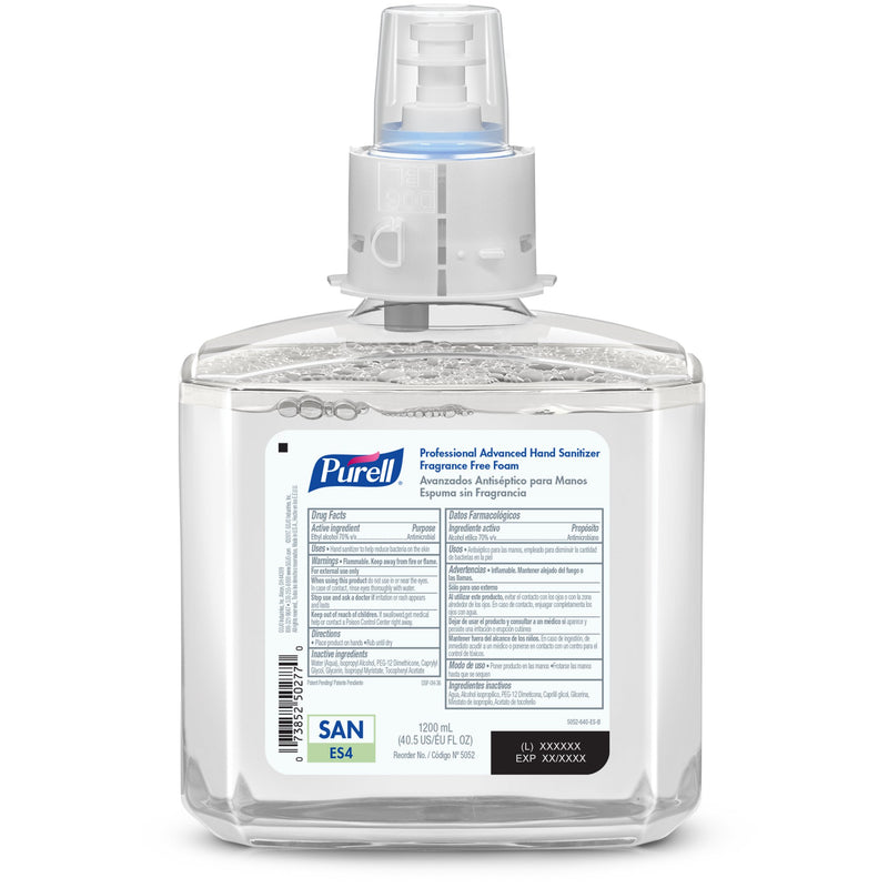 Purell® Healthcare Advanced Foaming Hand Sanitizer, 1200 mL Refill Bottle