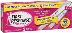 First Response® hCG Pregnancy Home Device Rapid Test Kit