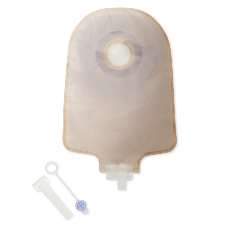 Premier™ One-Piece Drainable Transparent Urostomy Pouch, 9 Inch Length, 5/8 Inch Stoma