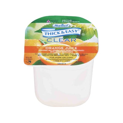 Thick & Easy® Clear Honey Consistency Orange Thickened Beverage, 4-ounce Cup