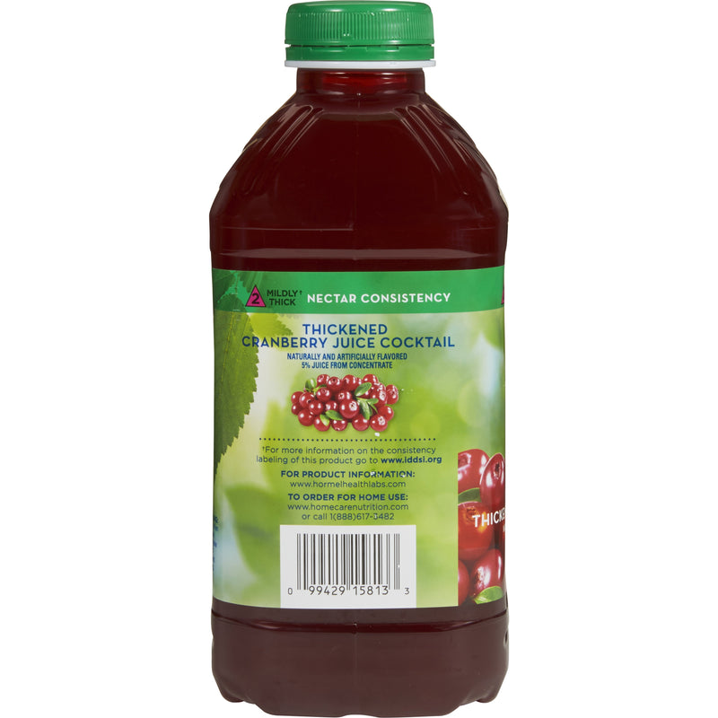 Thick & Easy® Nectar Consistency Cranberry Thickened Beverage, 46 oz. Bottle