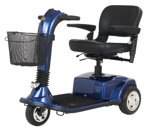 CompanionTM 3-Wheel Electric Scooter  Arctic Blue  Mid-Size