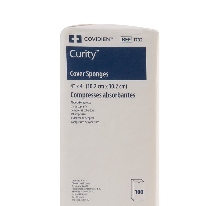 Curity™ NonSterile Nonwoven Sponge, 4 x 4 Inch