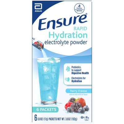 Ensure® Rapid Hydration Electrolyte Berry Flavor Oral Supplement, 0.7 oz. Individual Packet