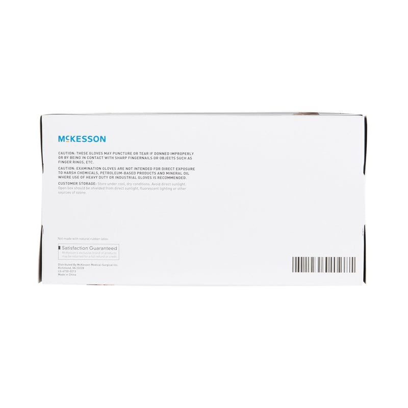 McKesson Vinyl Exam Glove, Extra Small, Clear