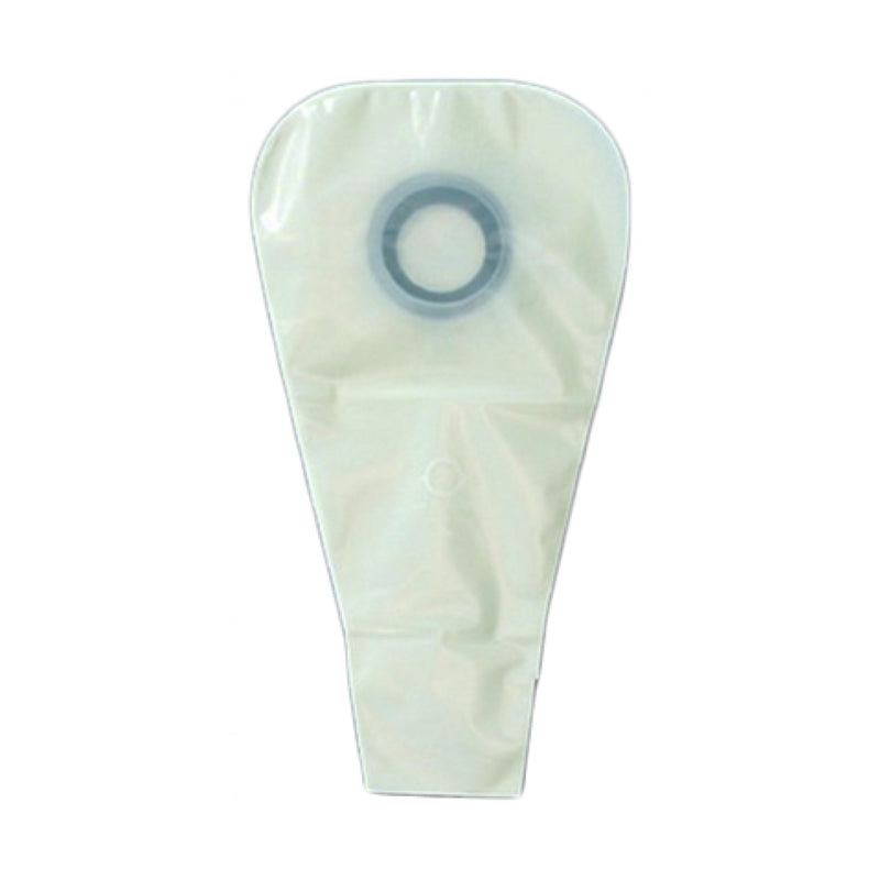 Karaya 5 One-Piece Drainable Transparent Colostomy Pouch, 12 Inch Length, 2½ Inch Stoma