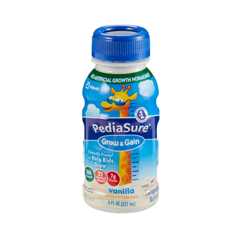 PediaSure® Grow & Gain Vanilla Pediatric Oral Supplement / Tube Feeding Formula, 8 oz. Bottle