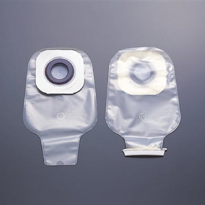 Karaya 5 One-Piece Drainable Transparent Colostomy Pouch, 12 Inch Length, 1½ Inch Stoma