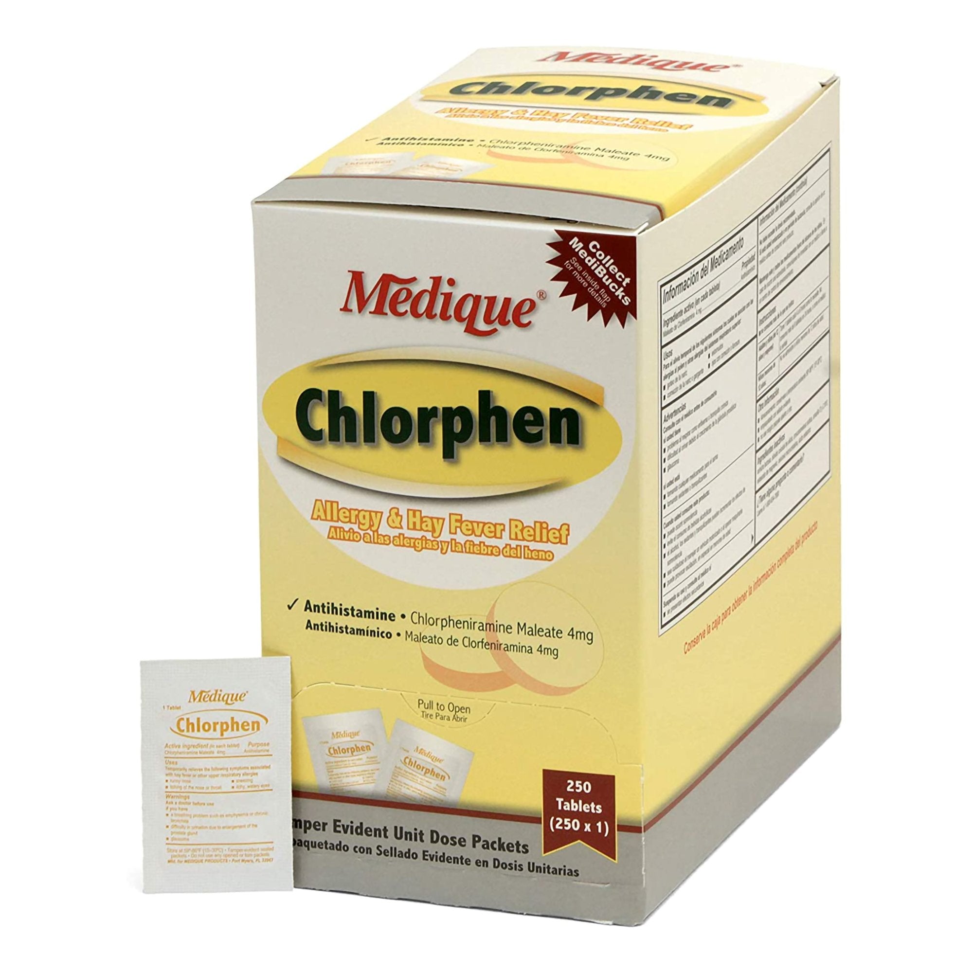 Chlorphen Chlorpheniramine Maleate Allergy Relief 305285 – Medici ...
