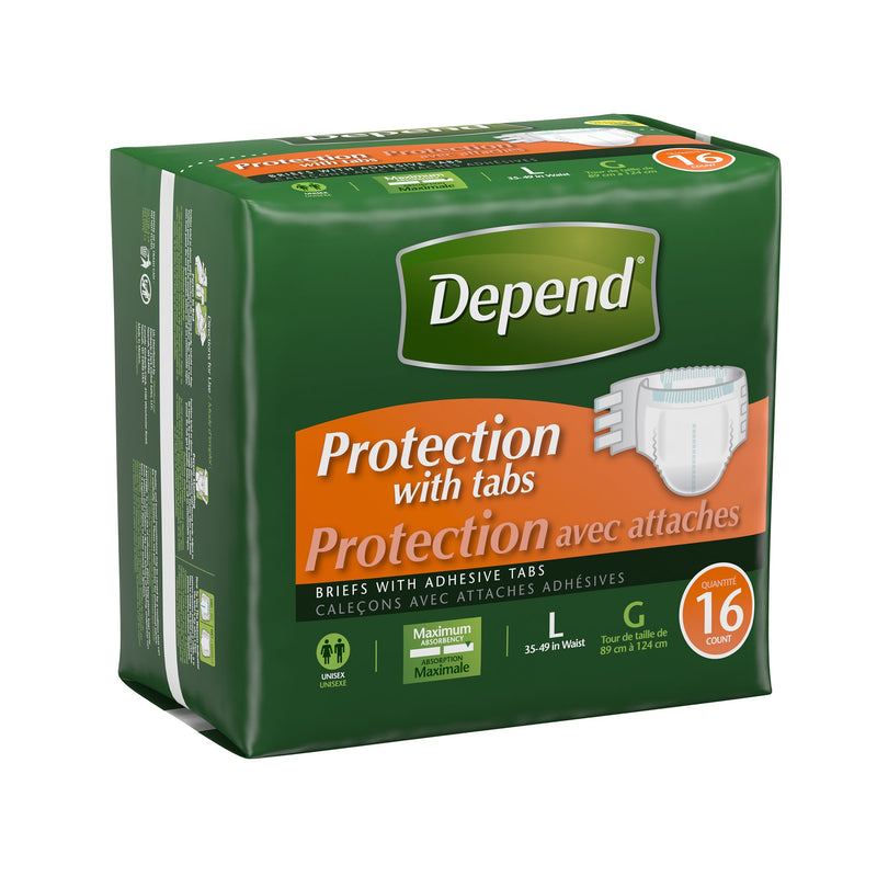 Depend® Maximum Incontinence Brief, Large