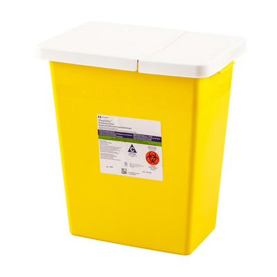 SharpSafety™ Chemotherapy Waste Container, 17½ H x 15½ W x 11 D Inch