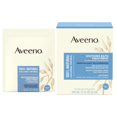 Aveeno® Soothing Oatmeal Bath Treatment, 1.5 oz. Packet