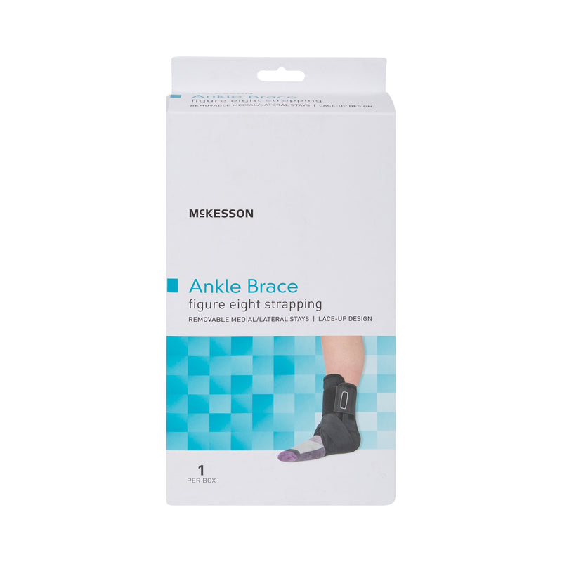 McKesson Low Profile / Open Heel / Open Toe Ankle Brace, Small