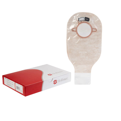 New Image™ Two-Piece Drainable Transparent Filtered Ostomy Pouch, 12 Inch Length, 2¼ Inch Flange