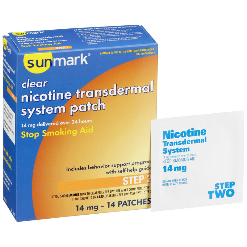 sunmark® 14 mg Nicotine Polacrilex Stop Smoking Aid