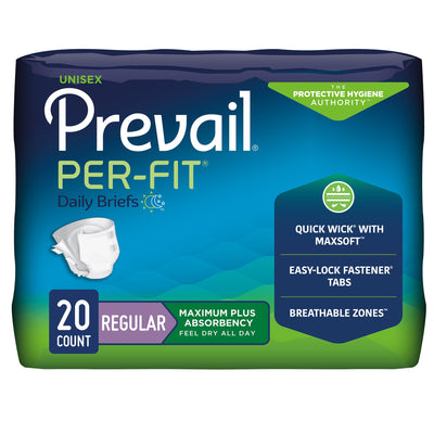 Prevail® Per-Fit® Maximum Incontinence Brief, Regular