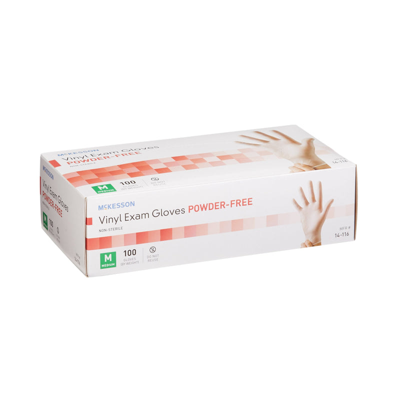 McKesson Confiderm® 3.0 Nitrile Exam Glove, Medium, Blue