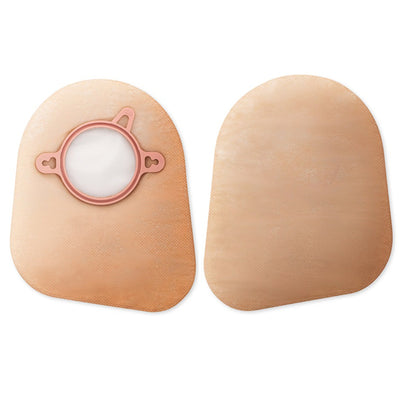 New Image™ Two-Piece Closed End Beige Ostomy Pouch, 7 Inch Length, 2¾ Inch Flange