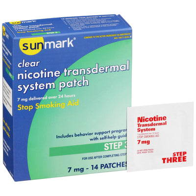 sunmark® 7 mg Nicotine Polacrilex Stop Smoking Aid