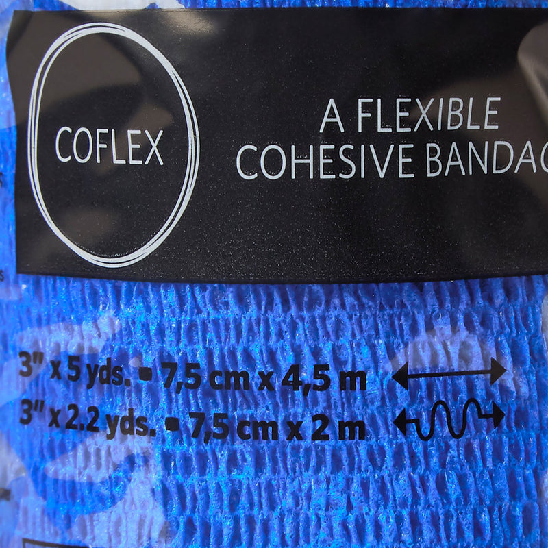 CoFlex® Self-adherent Closure Cohesive Bandage, 3 Inch x 5 Yard