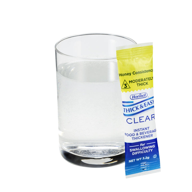 Thick & Easy® Clear Food and Beverage Thickener, 3.2-gram Packet of Powder