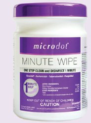 microdot® Minute Wipe ,160 Count Canister