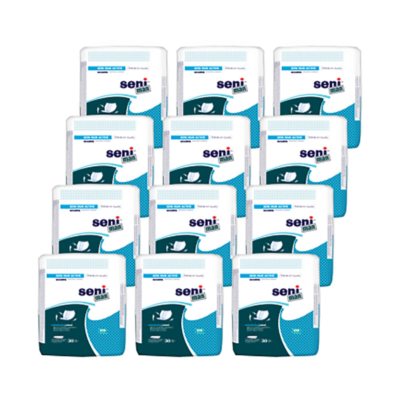 Seni® Man Light to Moderate Absorbency Incontinence Liner, 11.2-Inch Length